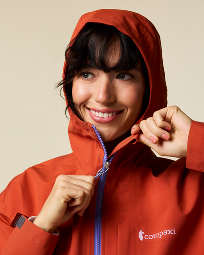 Cielo Rain Jacket - Women's - Chimayo/Grapefruit - US 7852