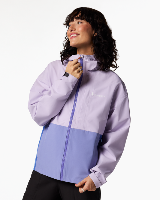 Cielo Rain Jacket - Women's - Moonbeam/Aster - US 4385