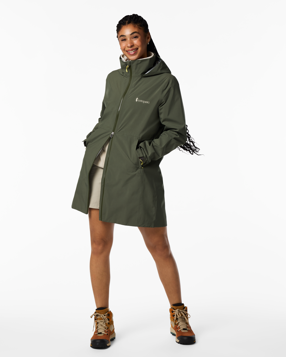 Cielo Rain Trench - Women's - Cotopaxi Fatigue - US 5691