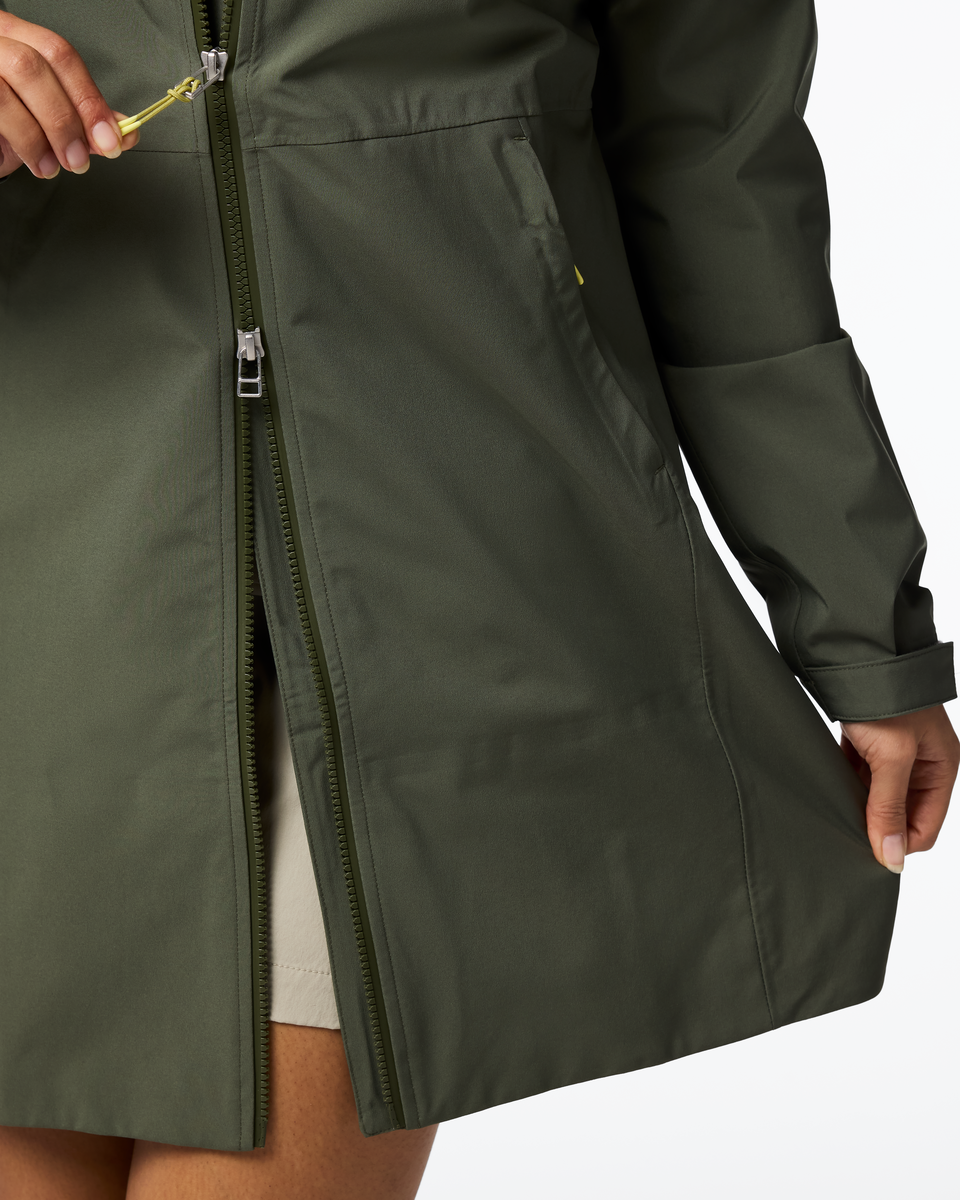 Cielo Rain Trench - Women's - Cotopaxi Fatigue - US 5691
