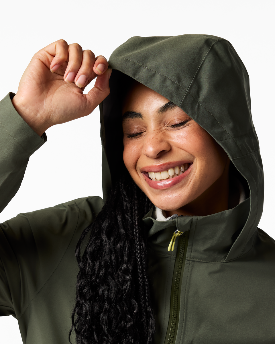 Cielo Rain Trench - Women's - Cotopaxi Fatigue - US 5691