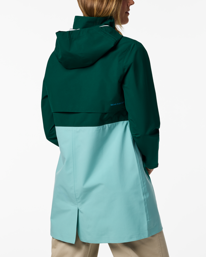 Cielo Rain Trench - Women's - Kale/Malachite - US 4310