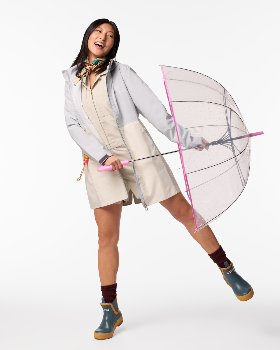 Cielo Rain Trench - Women's - Vapor/Chalk - US 7771