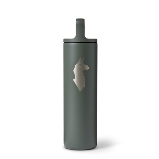MiiR Llama 20oz Wide Mouth Bottle - Iron - US 6473