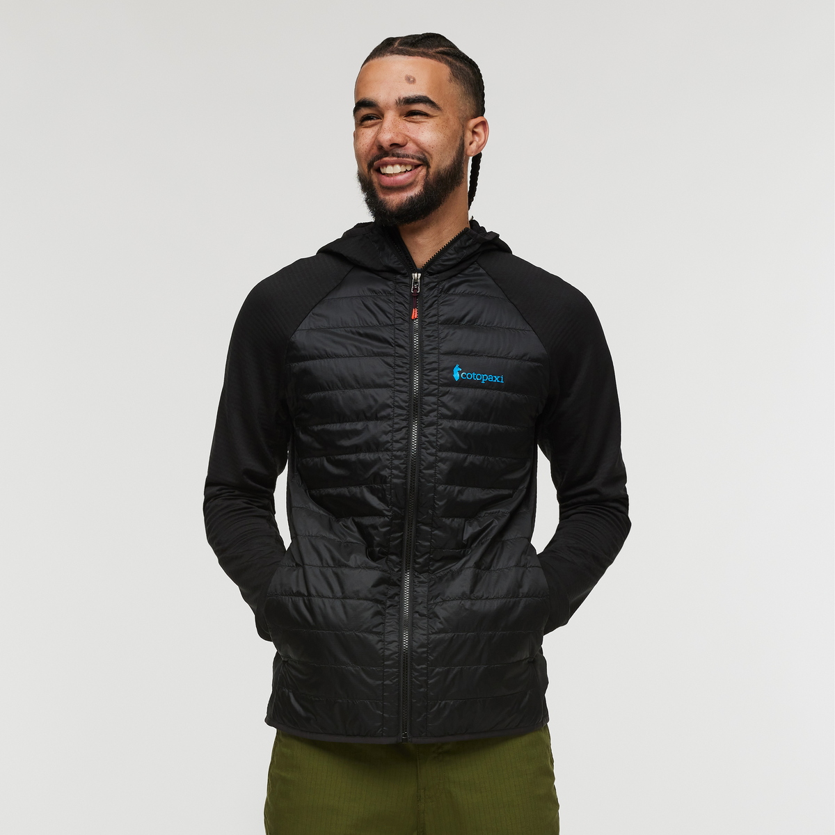 Capa Hybrid Insulated Hooded Jacket - Men's - Cotopaxi Black - US 5164