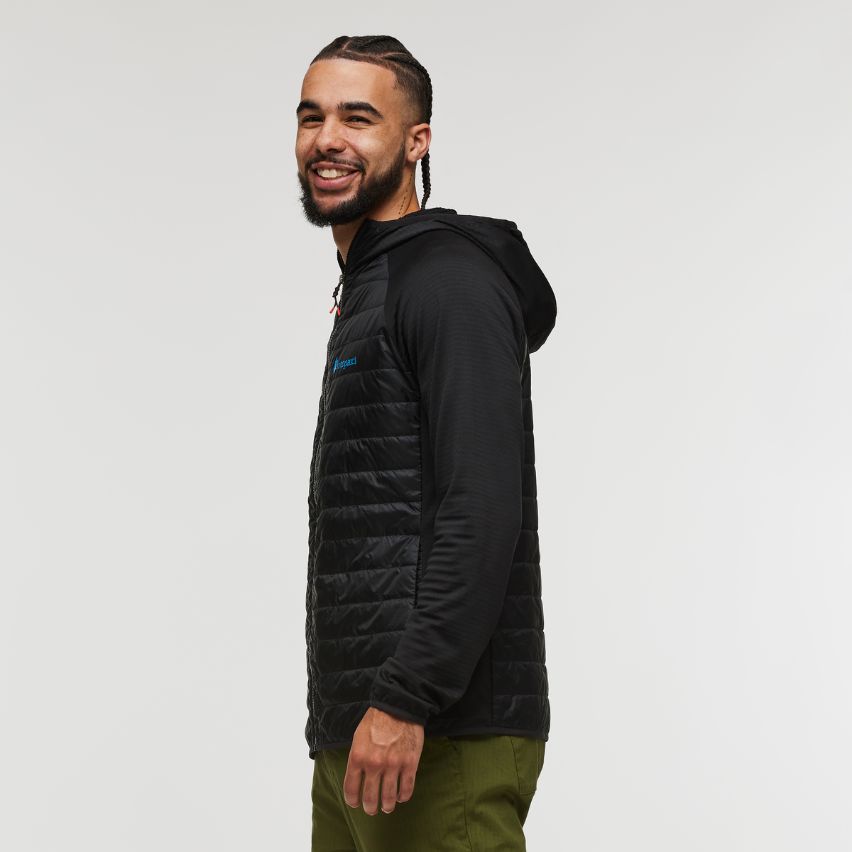 Capa Hybrid Insulated Hooded Jacket - Men's - Cotopaxi Black - US 5164