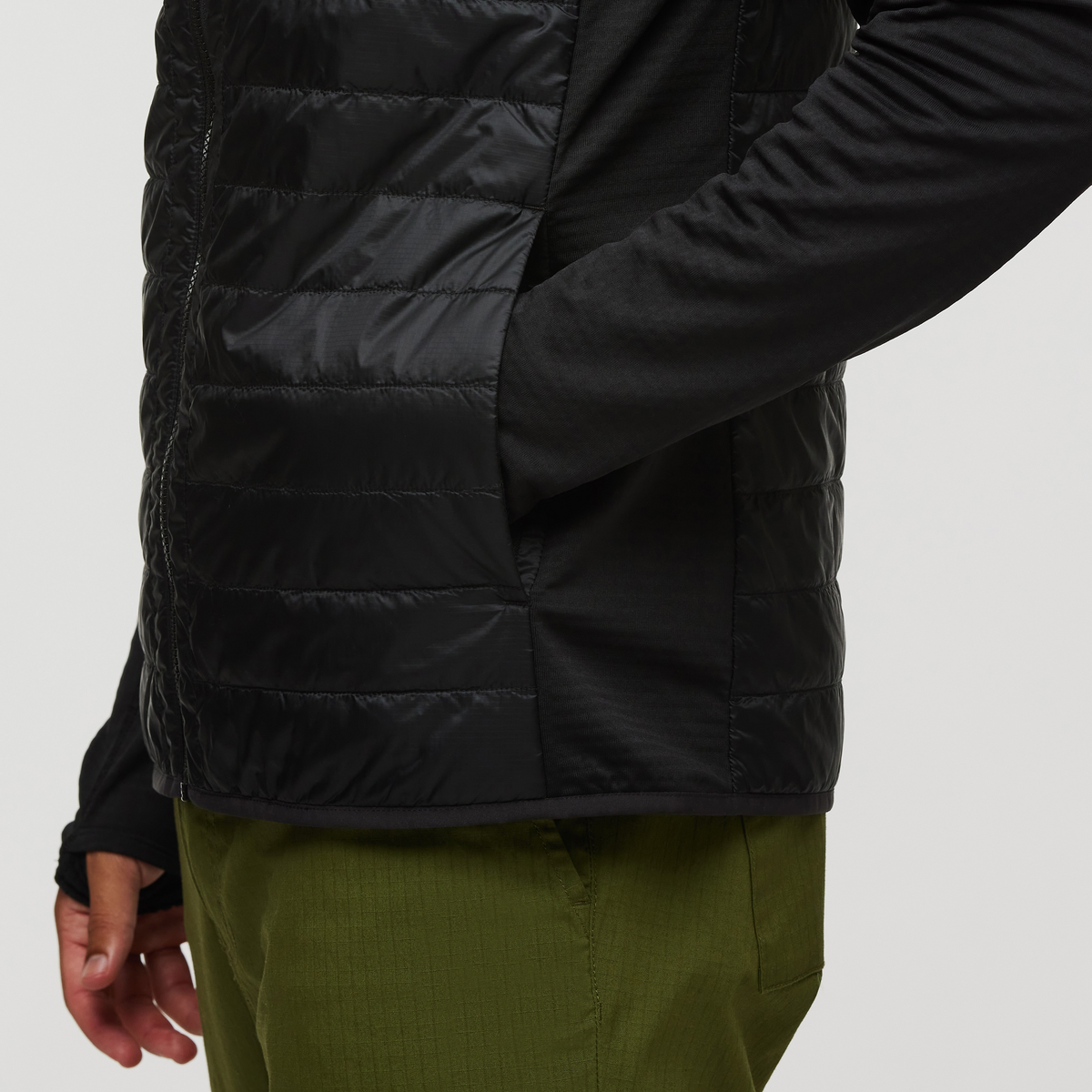 Capa Hybrid Insulated Hooded Jacket - Men's - Cotopaxi Black - US 5164