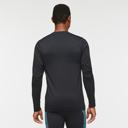 Debajo Seamless Baselayer Crew - Men's - Cotopaxi Black - US 6677