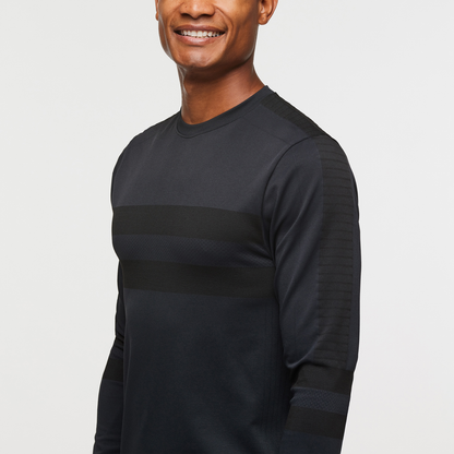Debajo Seamless Baselayer Crew - Men's - Cotopaxi Black - US 6677