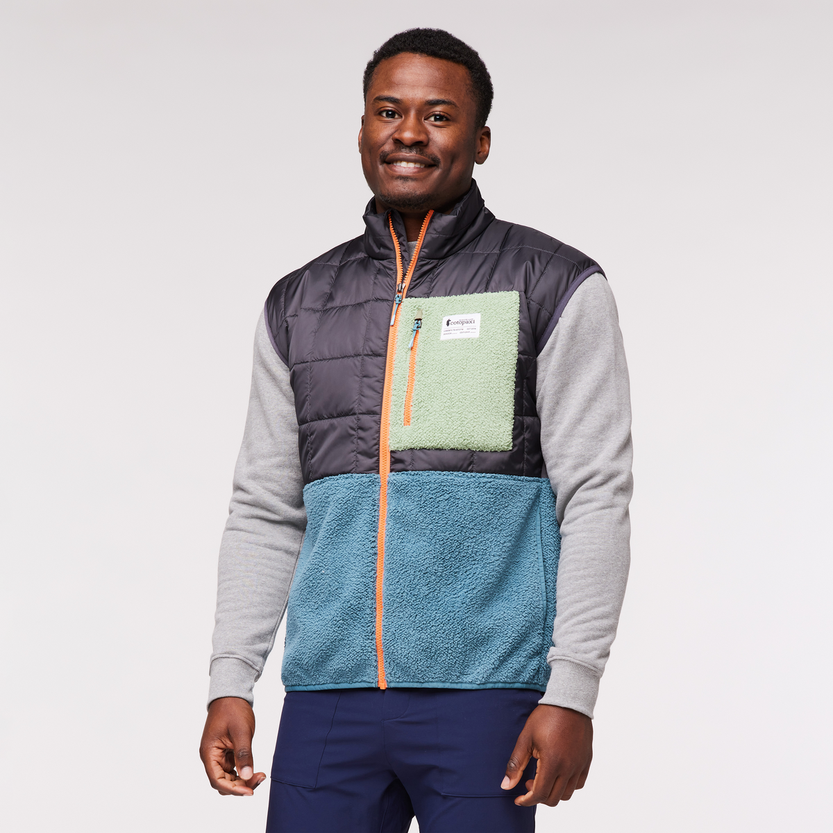 Trico Hybrid Vest - Men's - Graphite/Blue Spruce - US 5396