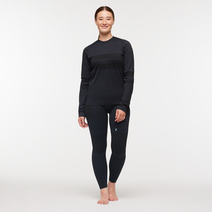 Debajo Seamless Baselayer Crew - Women's - Cotopaxi Black - US 5519