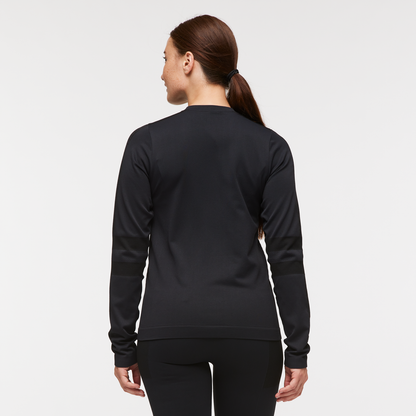 Debajo Seamless Baselayer Crew - Women's - Cotopaxi Black - US 5519