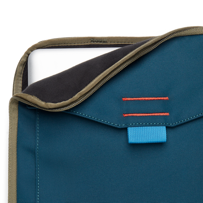 16" Laptop Sleeve - Cada Día - Abyss/Lake - US 3503