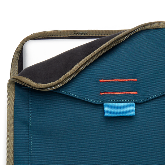 16" Laptop Sleeve - Cada Día - Abyss/Lake - US 3503