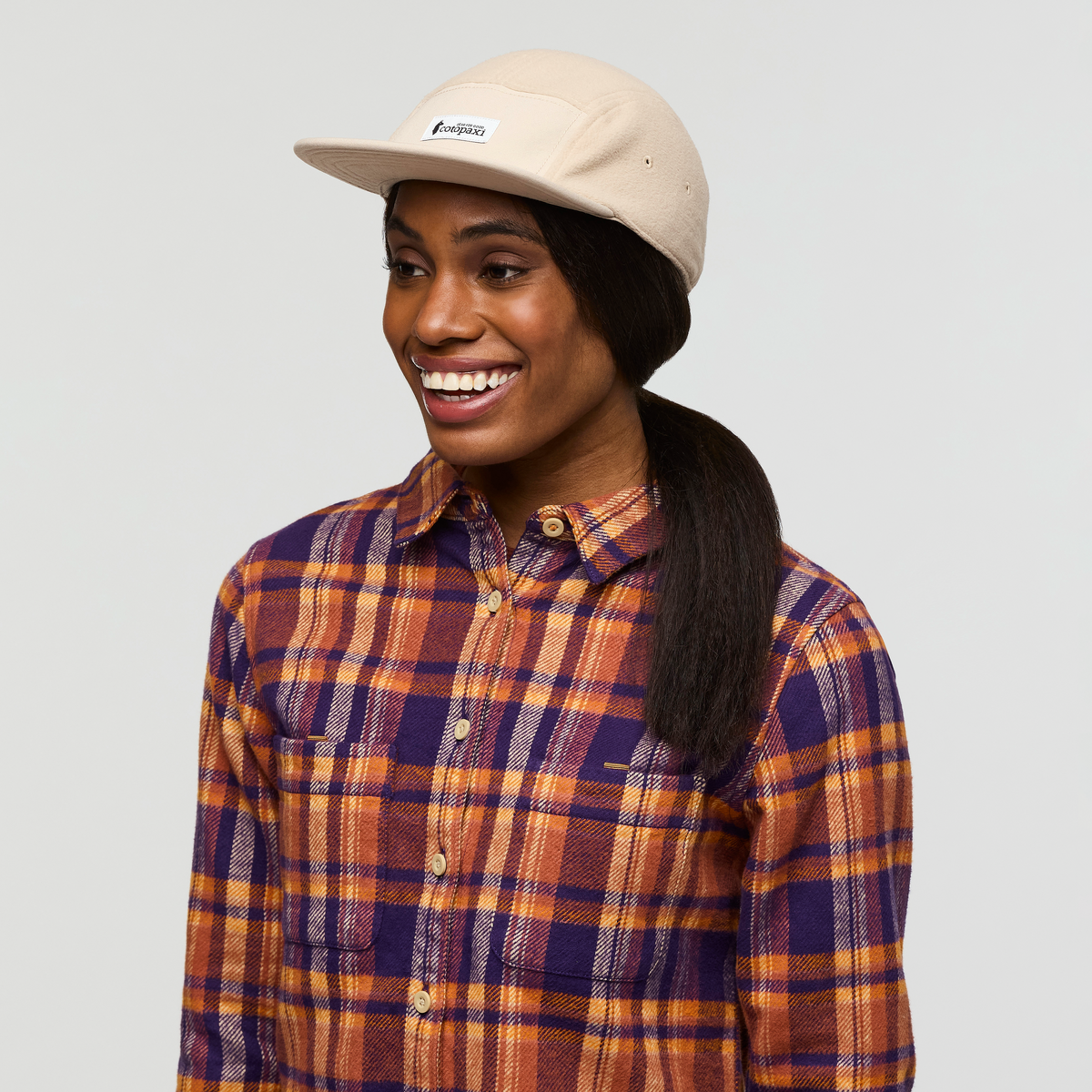 Fleece 5-Panel Hat - Oatmeal - US 1797