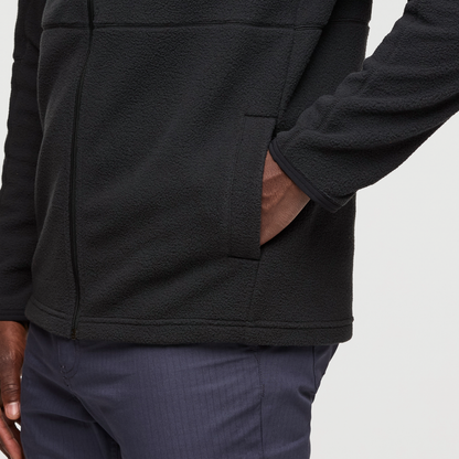 Abrazo Fleece Full-Zip Jacket - Men's - Cotopaxi Black - US 9185