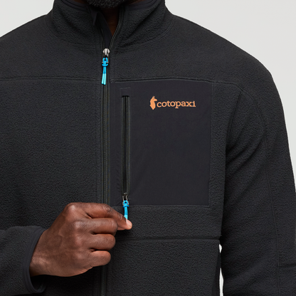 Abrazo Fleece Full-Zip Jacket - Men's - Cotopaxi Black - US 9185