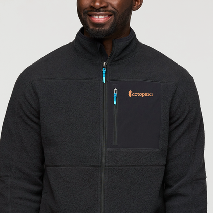 Abrazo Fleece Full-Zip Jacket - Men's - Cotopaxi Black - US 9185