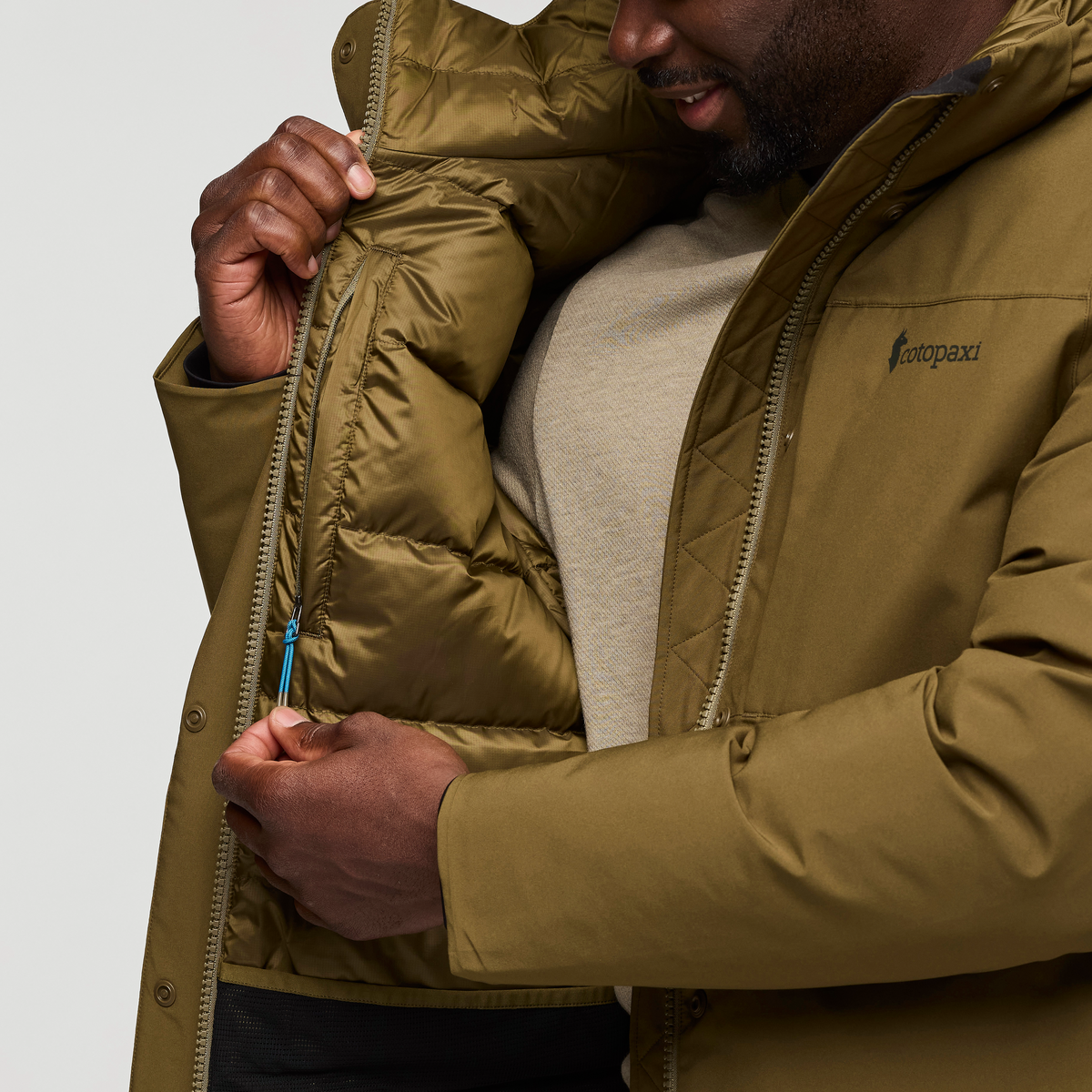 Calidez Down Parka - Men's - Live Oak - US 9375
