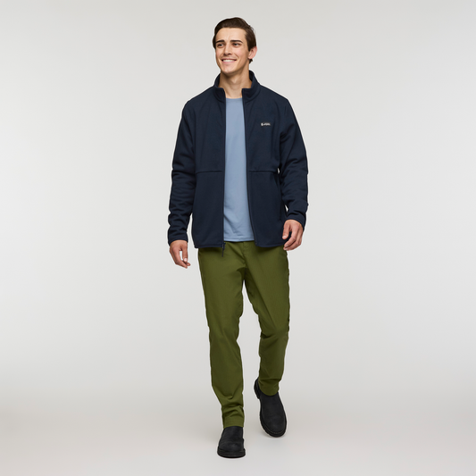 Envo Fleece Full-Zip Jacket - Men's - Heather Carbon - US 3591
