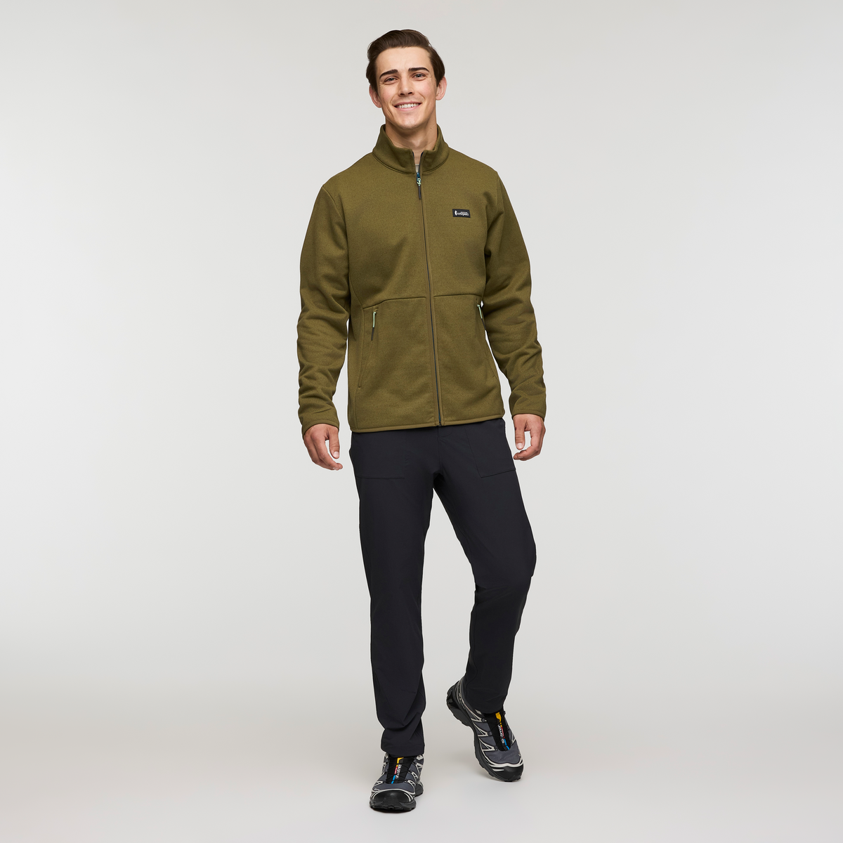 Envo Fleece Full-Zip Jacket - Men's - Heather Live Oak - US 5133