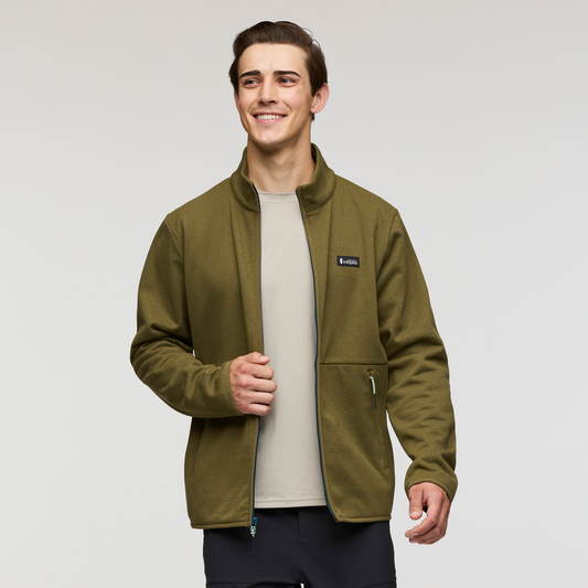 Envo Fleece Full-Zip Jacket - Men's - Heather Live Oak - US 5133