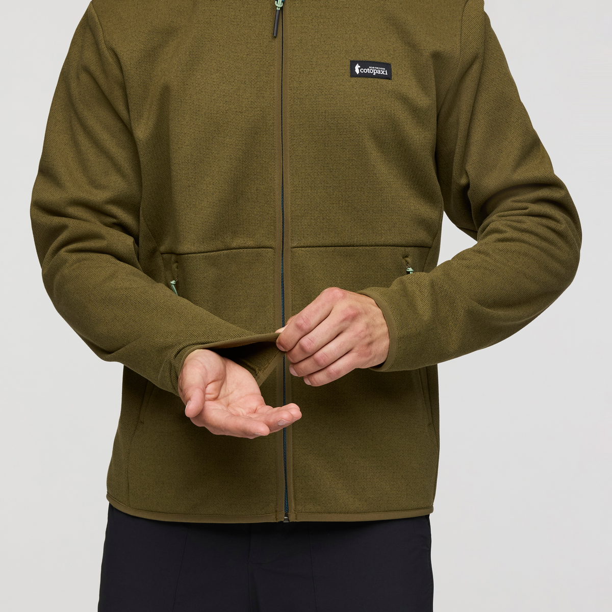 Envo Fleece Full-Zip Jacket - Men's - Heather Live Oak - US 5133