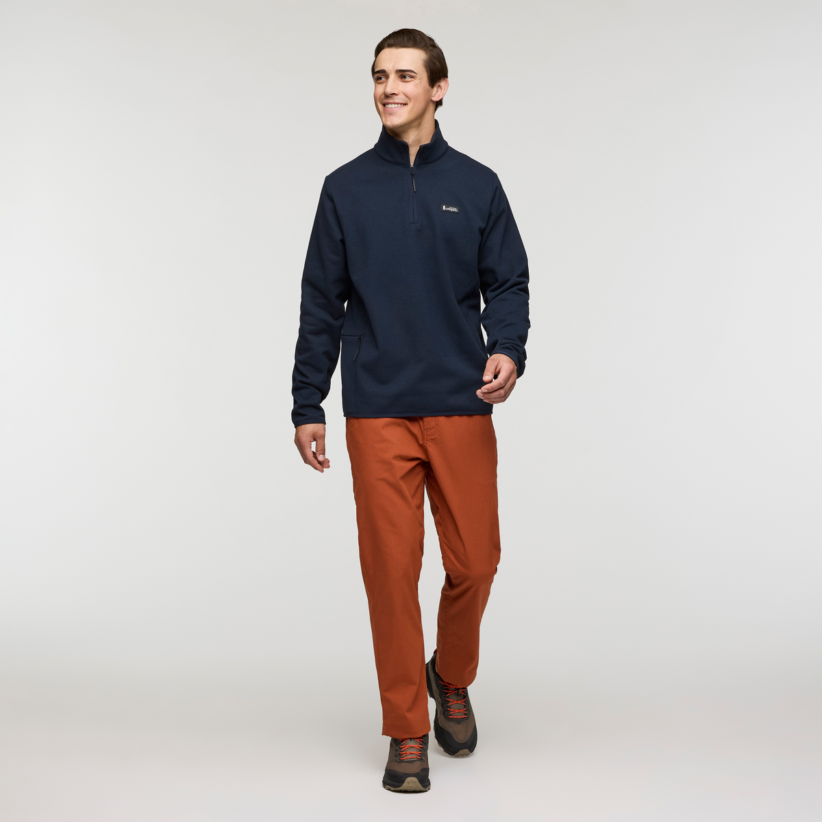 Envo Fleece Quarter-Zip Pullover - Men's - Heather Carbon - US 5128