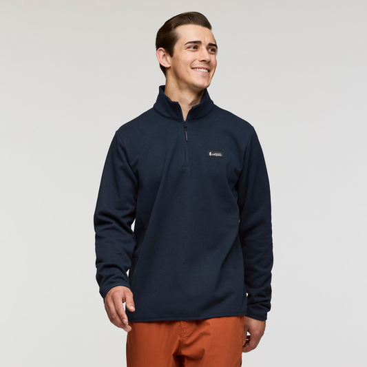 Envo Fleece Quarter-Zip Pullover - Men's - Heather Carbon - US 5128