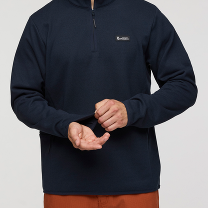 Envo Fleece Quarter-Zip Pullover - Men's - Heather Carbon - US 5128