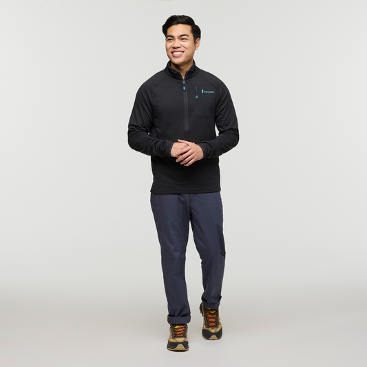 Otero Fleece Half-Zip Pullover - Men's - Cotopaxi Black - US 6800