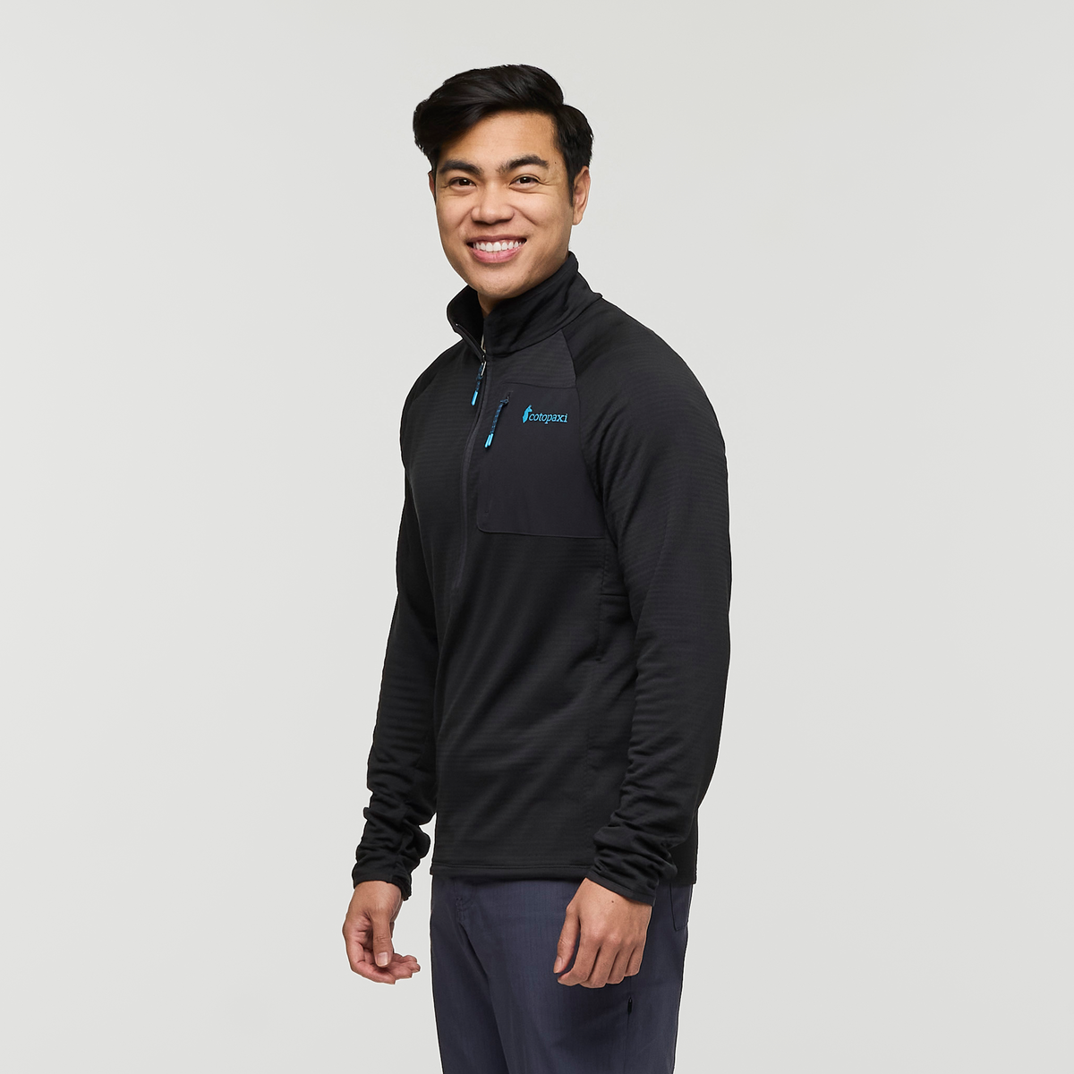 Otero Fleece Half-Zip Pullover - Men's - Cotopaxi Black - US 6800