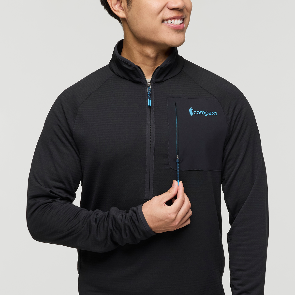 Otero Fleece Half-Zip Pullover - Men's - Cotopaxi Black - US 6800