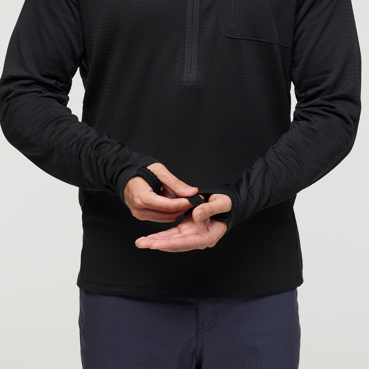 Otero Fleece Half-Zip Pullover - Men's - Cotopaxi Black - US 6800
