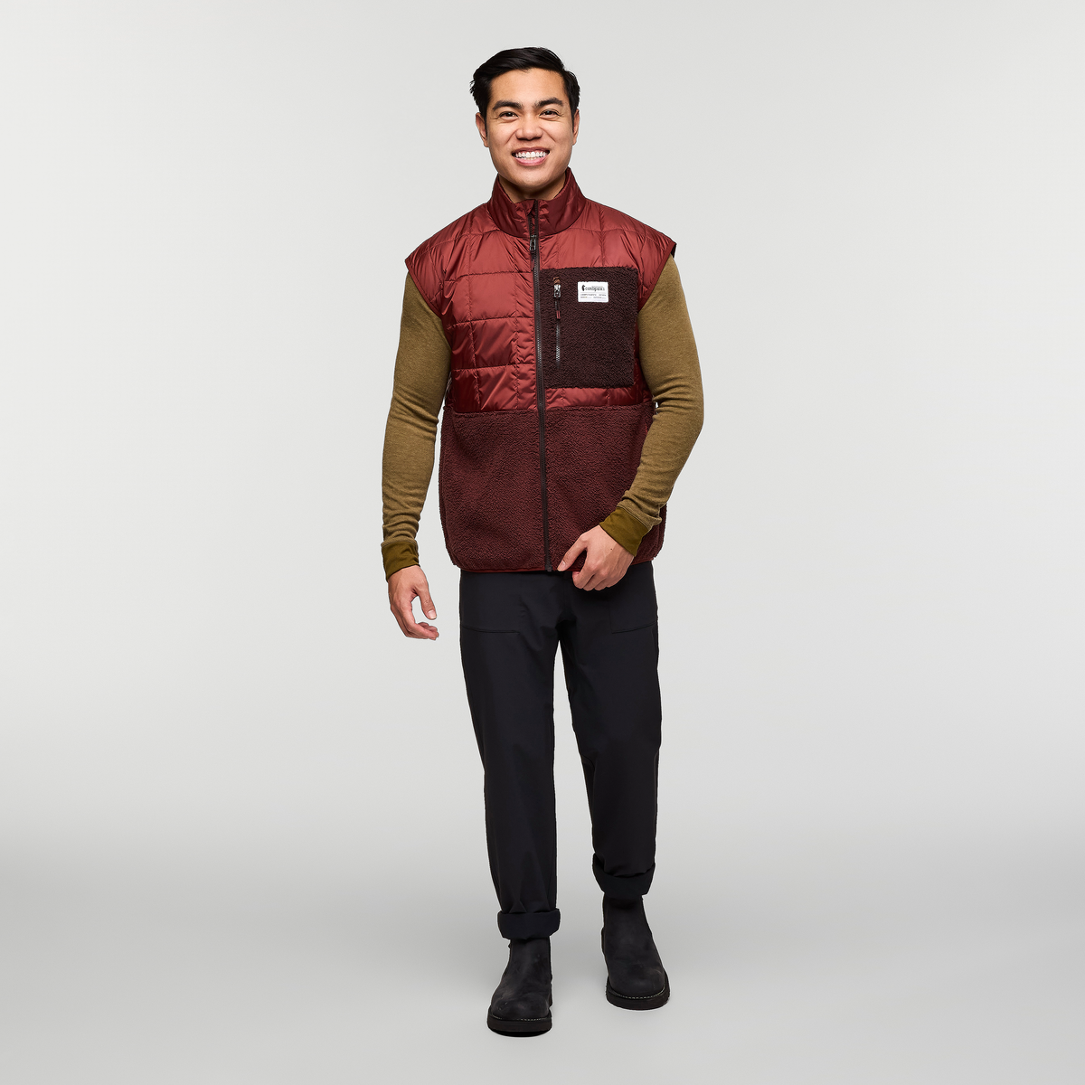 Trico Hybrid Vest - Men's - Rusty/Chestnut - US 2258