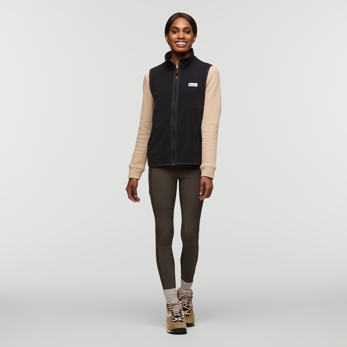 Amado Fleece Vest - Women's - Cotopaxi Black - US 9652