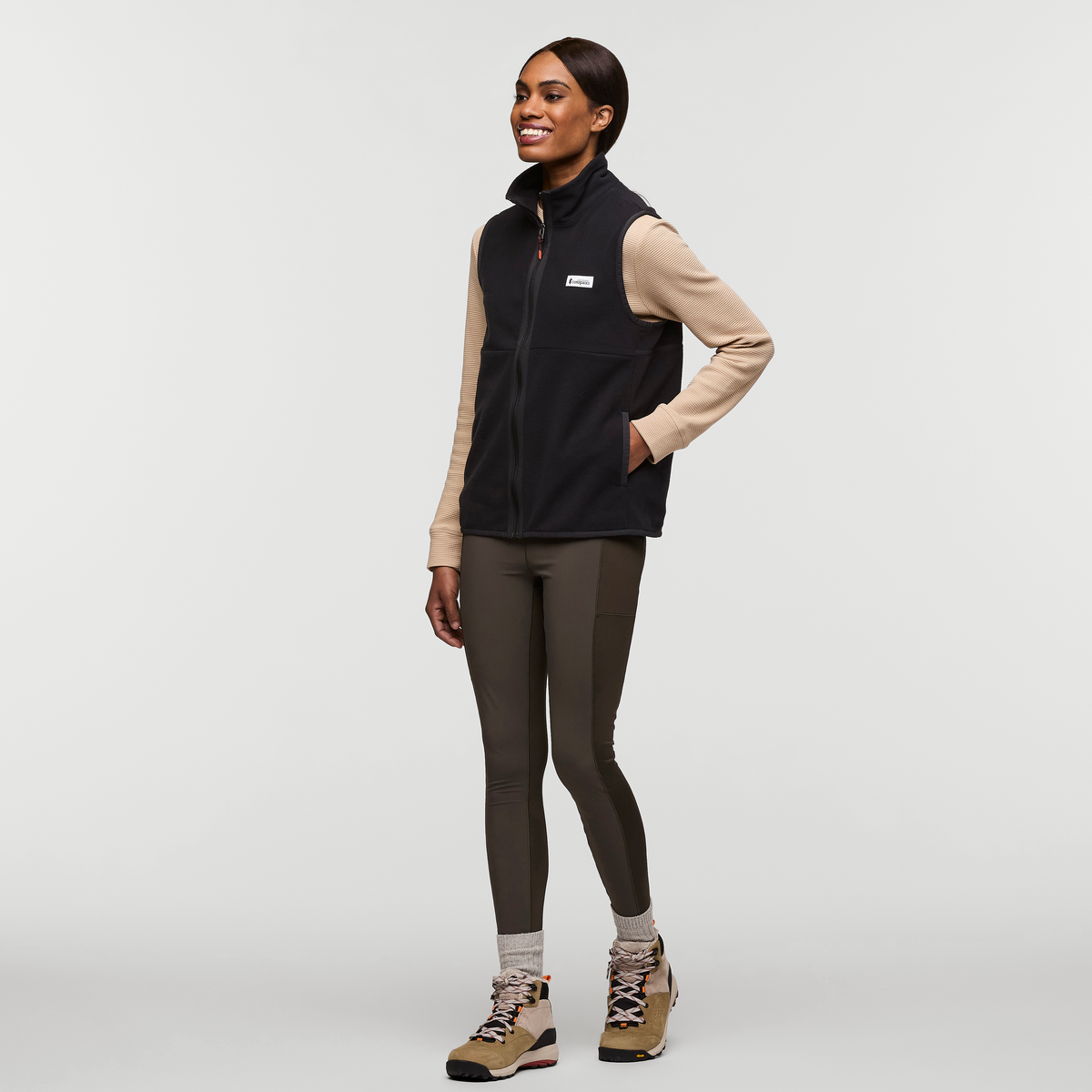 Amado Fleece Vest - Women's - Cotopaxi Black - US 9652