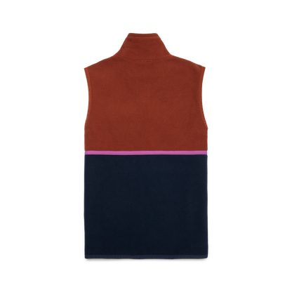 Amado Fleece Vest - Women's - Rusty/Carbon - US 2256