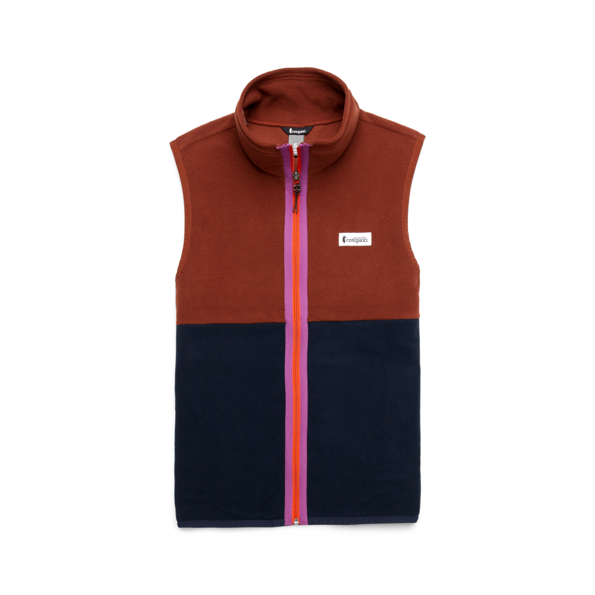 Amado Fleece Vest - Women's - Rusty/Carbon - US 2256