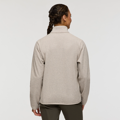 Envo Fleece Full-Zip Jacket - Women's - Heather Cream - US 9285
