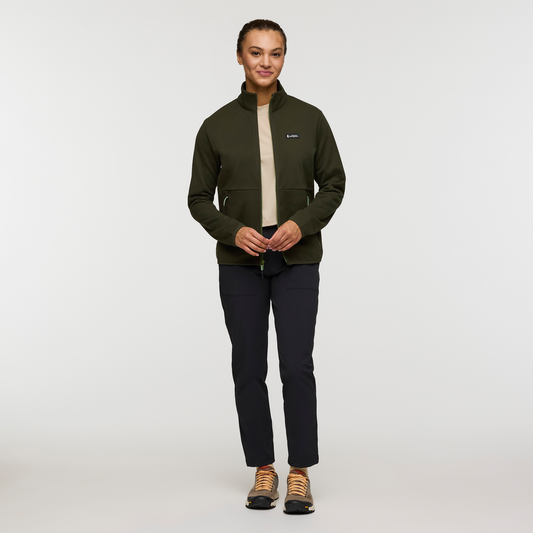 Envo Fleece Full-Zip Jacket - Women's - Heather Woods - US 4666