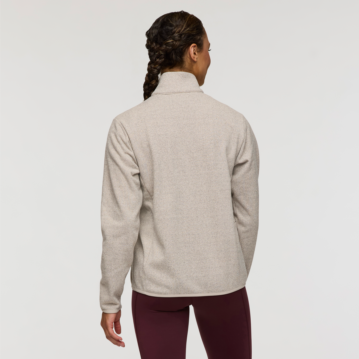 Envo Fleece Quarter-Zip Pullover - Women's - Heather Cream - US 7298