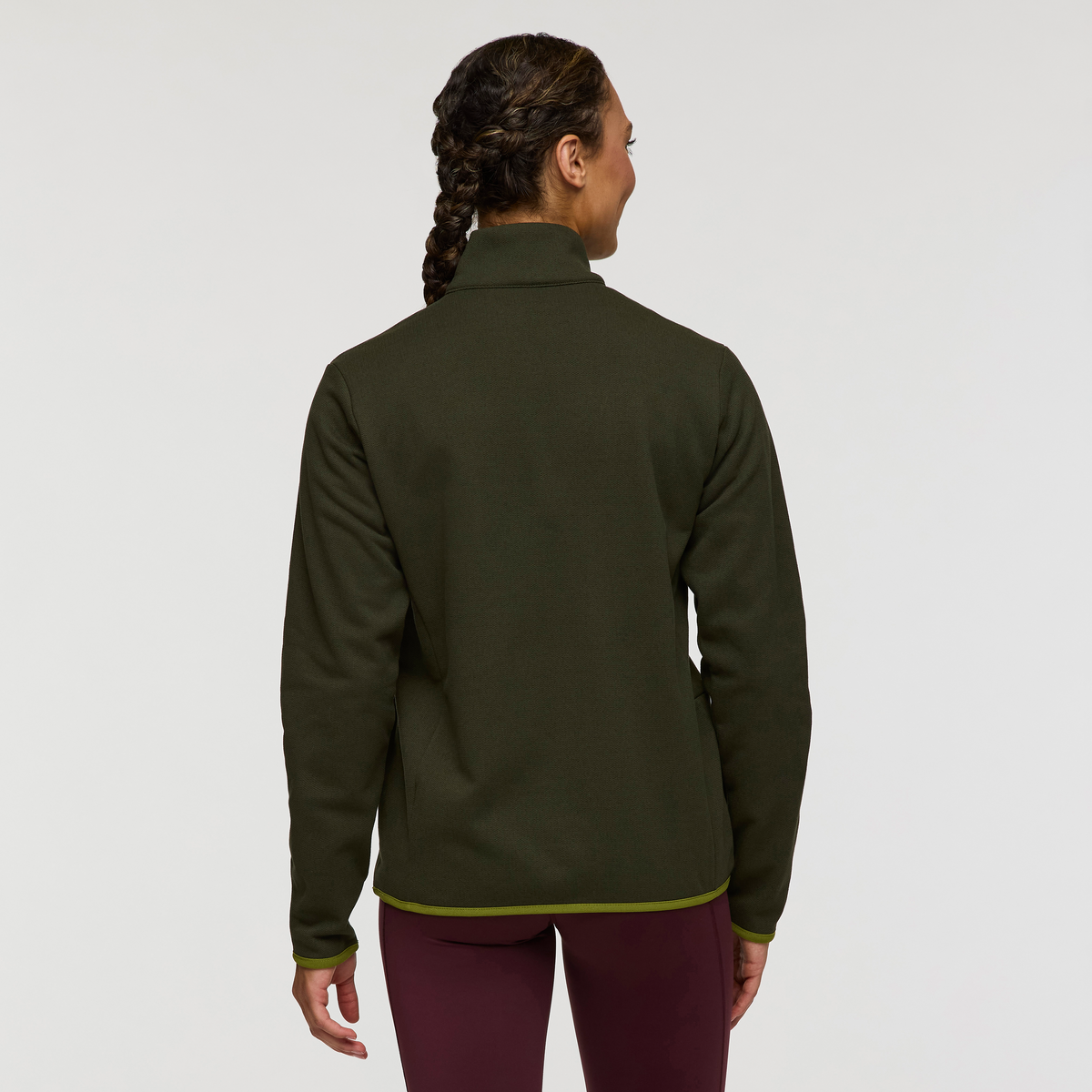 Envo Fleece Quarter-Zip Pullover - Women's - Heather Woods - US 5494