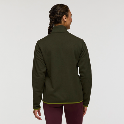Envo Fleece Quarter-Zip Pullover - Women's - Heather Woods - US 5494