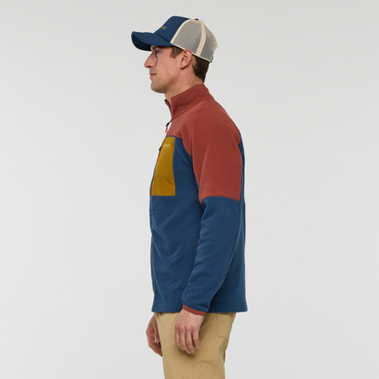 Abrazo Fleece Full-Zip Jacket - Men's - Nutmeg/Deep Sea - US 8409