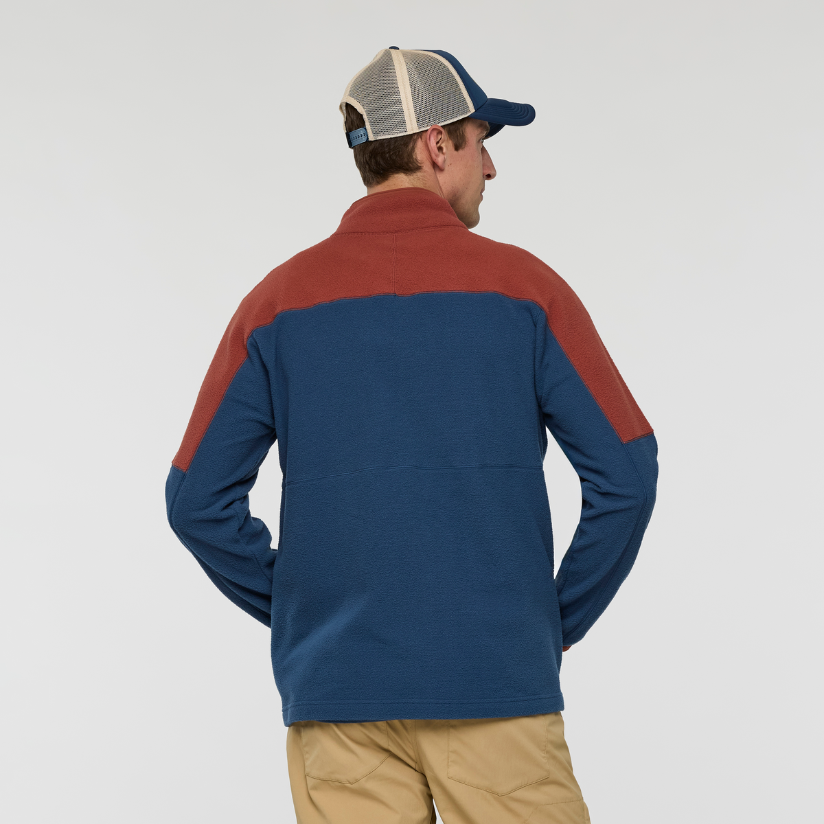 Abrazo Fleece Full-Zip Jacket - Men's - Nutmeg/Deep Sea - US 8409