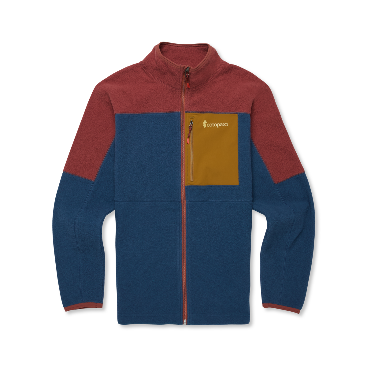 Abrazo Fleece Full-Zip Jacket - Men's - Nutmeg/Deep Sea - US 8409