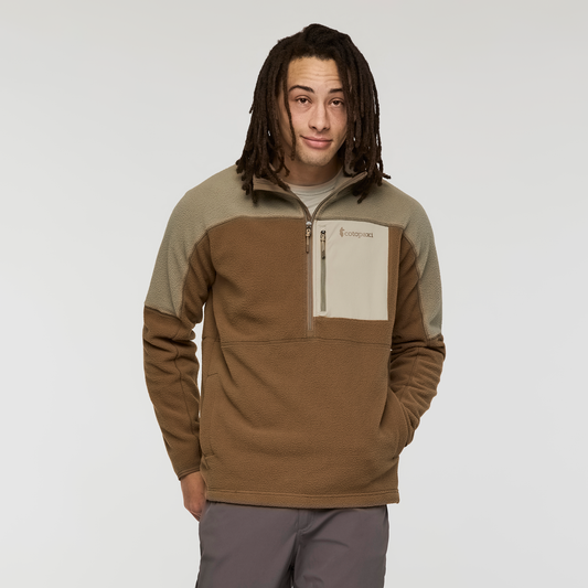 Abrazo Fleece Half-Zip Jacket - Men's - Stone/Dune - US 6893