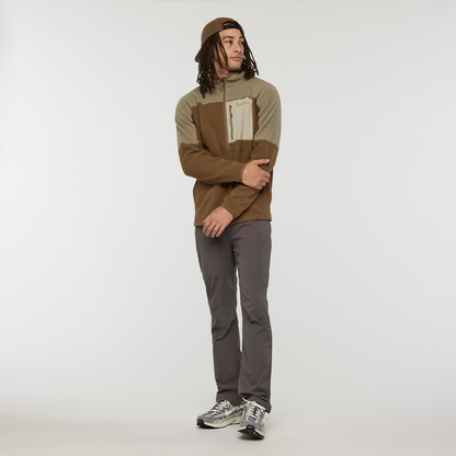 Abrazo Fleece Half-Zip Jacket - Men's - Stone/Dune - US 6893