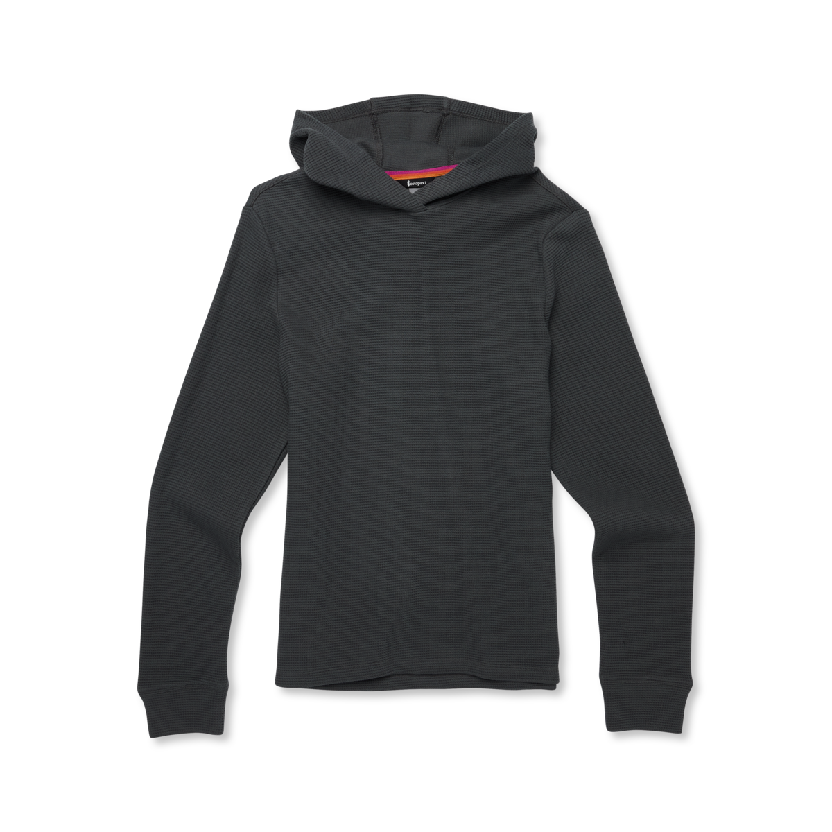 Atajo Long-Sleeve Waffle Hoodie - Men's - Charcoal - US 4674